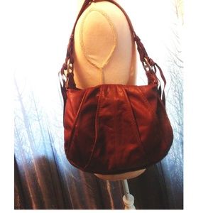 Nicoli leather shoulder purse